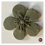 LA BB FLOWER KAKI - EN ARGILE